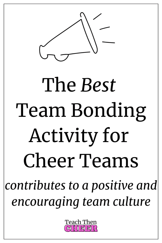 the best team bonding activity for cheer teams